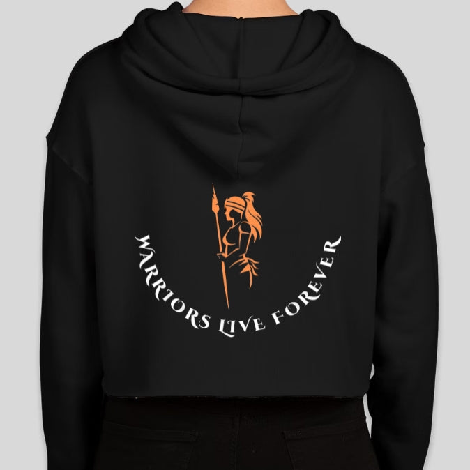 women's Crop-Top Hoodie