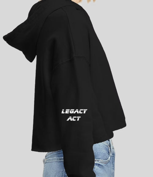 women's Crop-Top Hoodie