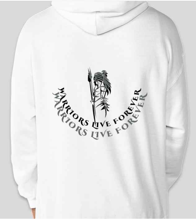 white adult hoodies