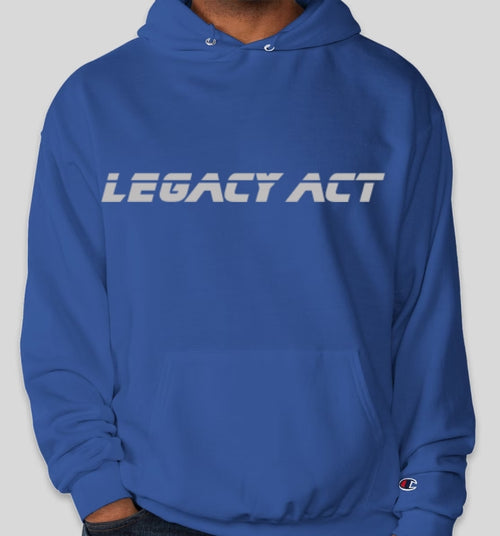 blue adult hoodie