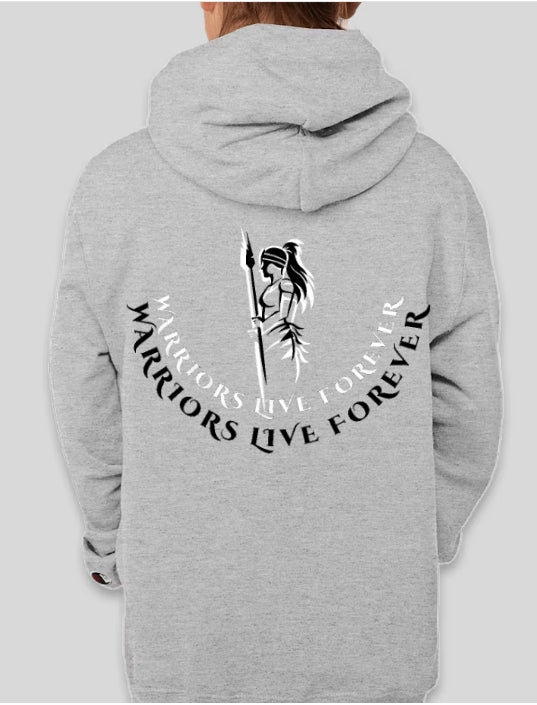 Grey youth hoodies