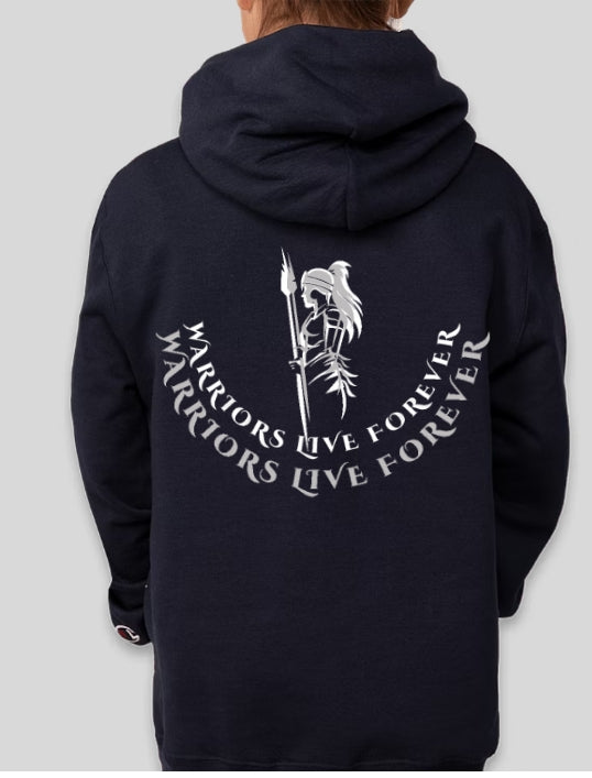 Navy blue youth hoodies